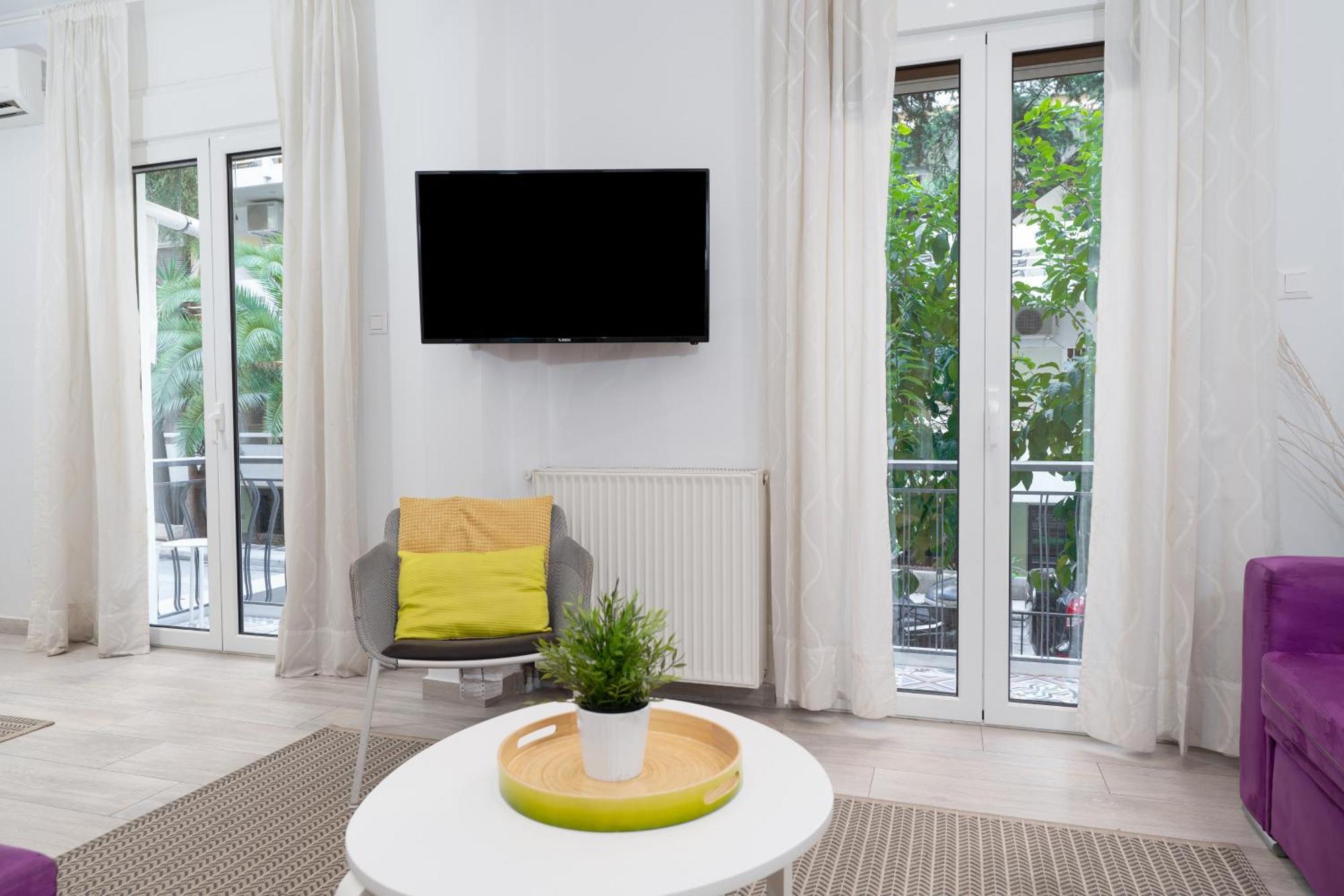 Spacious Modern Apartment In Athens Near Metro Eksteriør billede