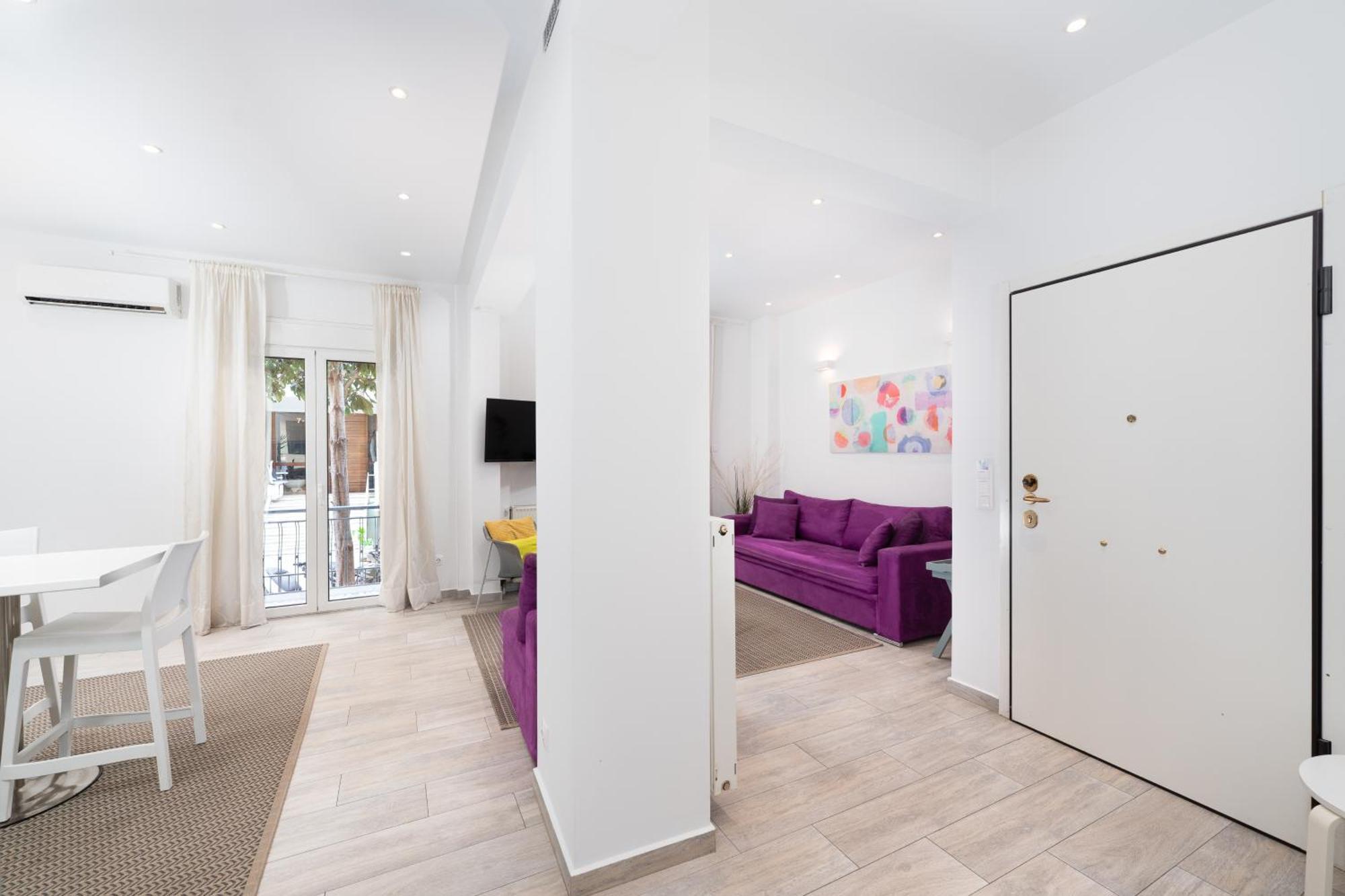 Spacious Modern Apartment In Athens Near Metro Eksteriør billede