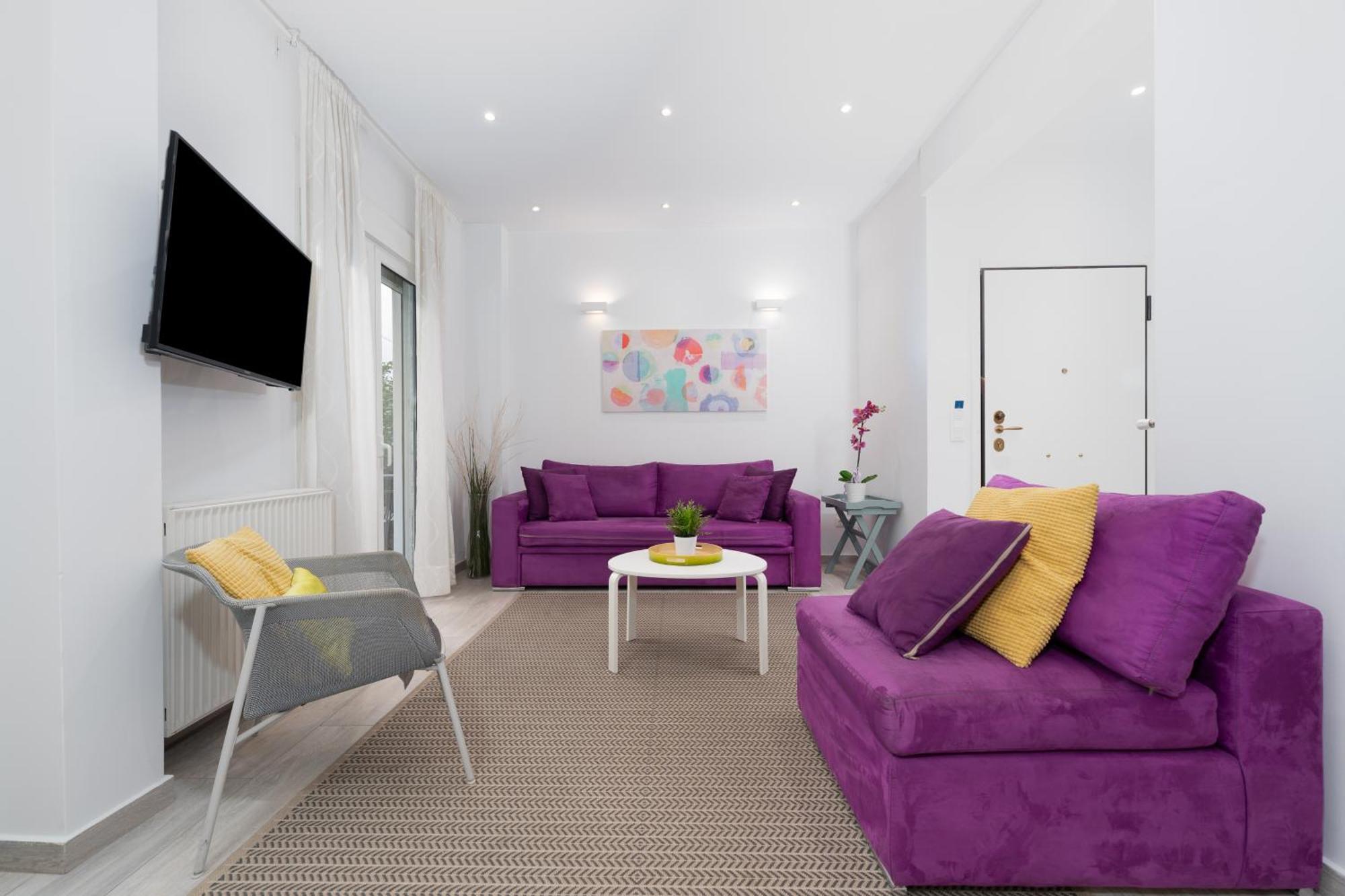 Spacious Modern Apartment In Athens Near Metro Eksteriør billede