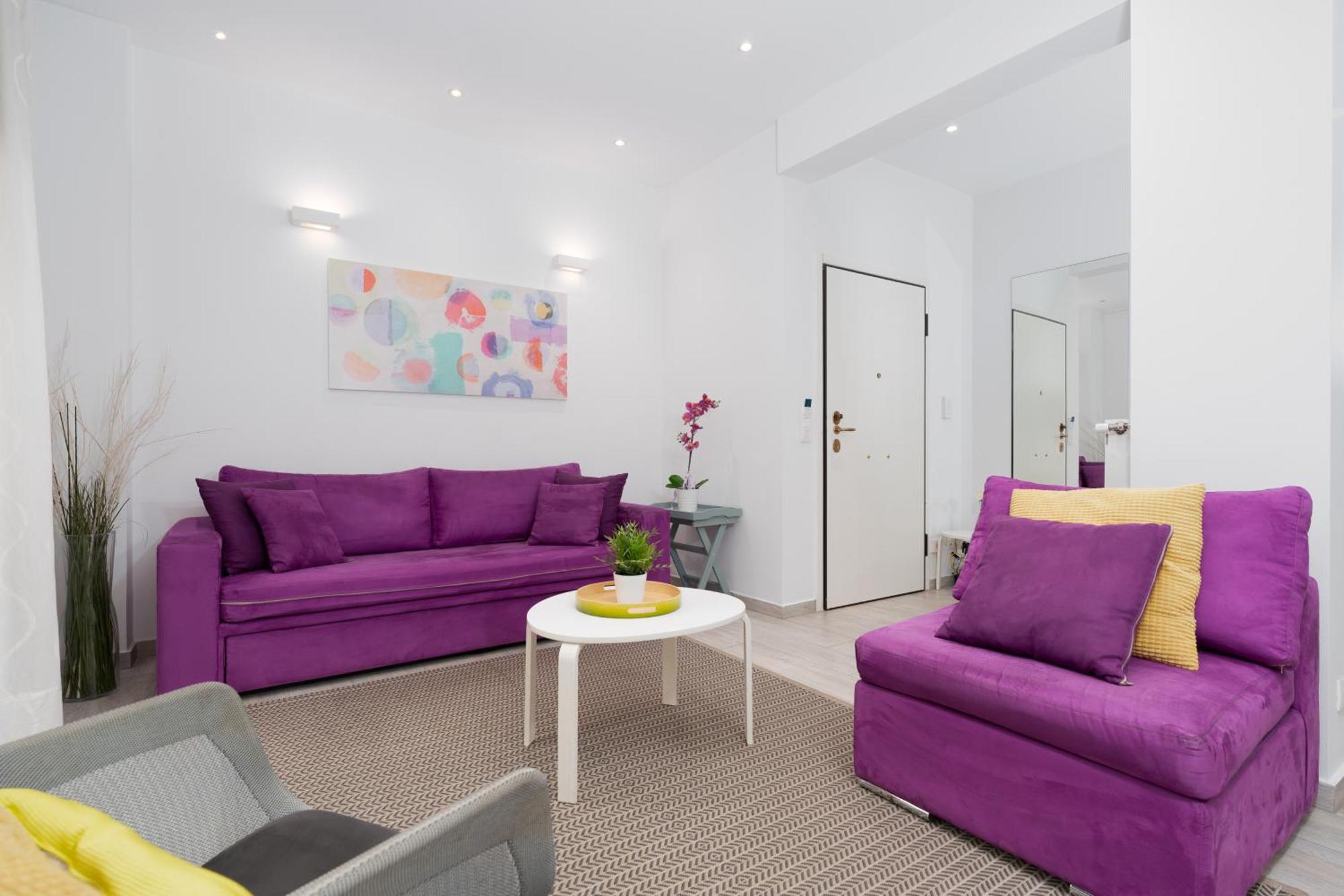 Spacious Modern Apartment In Athens Near Metro Eksteriør billede