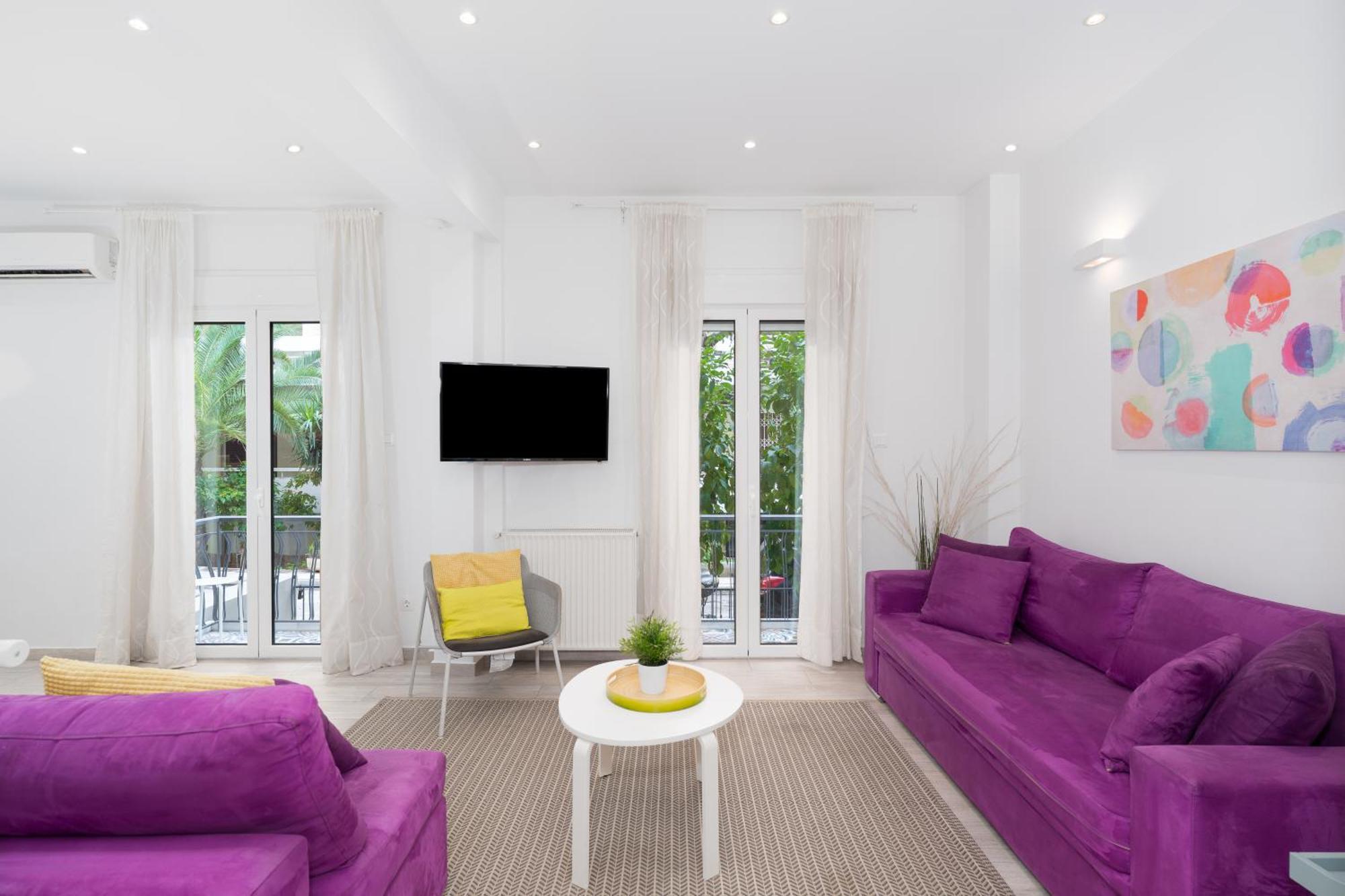 Spacious Modern Apartment In Athens Near Metro Eksteriør billede